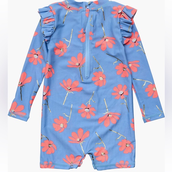 Snapper Rock One-Piece Rashguard Swimsuit (0-6 Months) - Picture 2 of 5